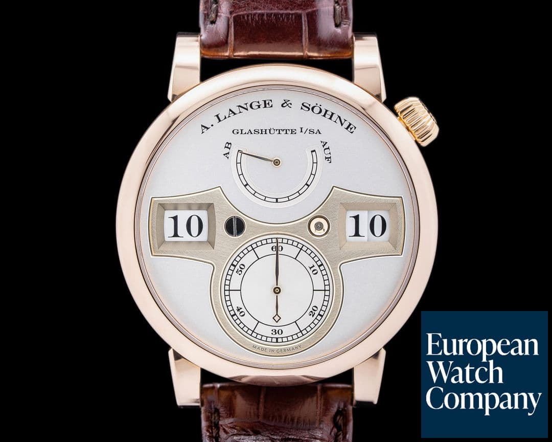 Image of A. Lange and Sohne Zeitwerk 140.032 18K Rose Gold
