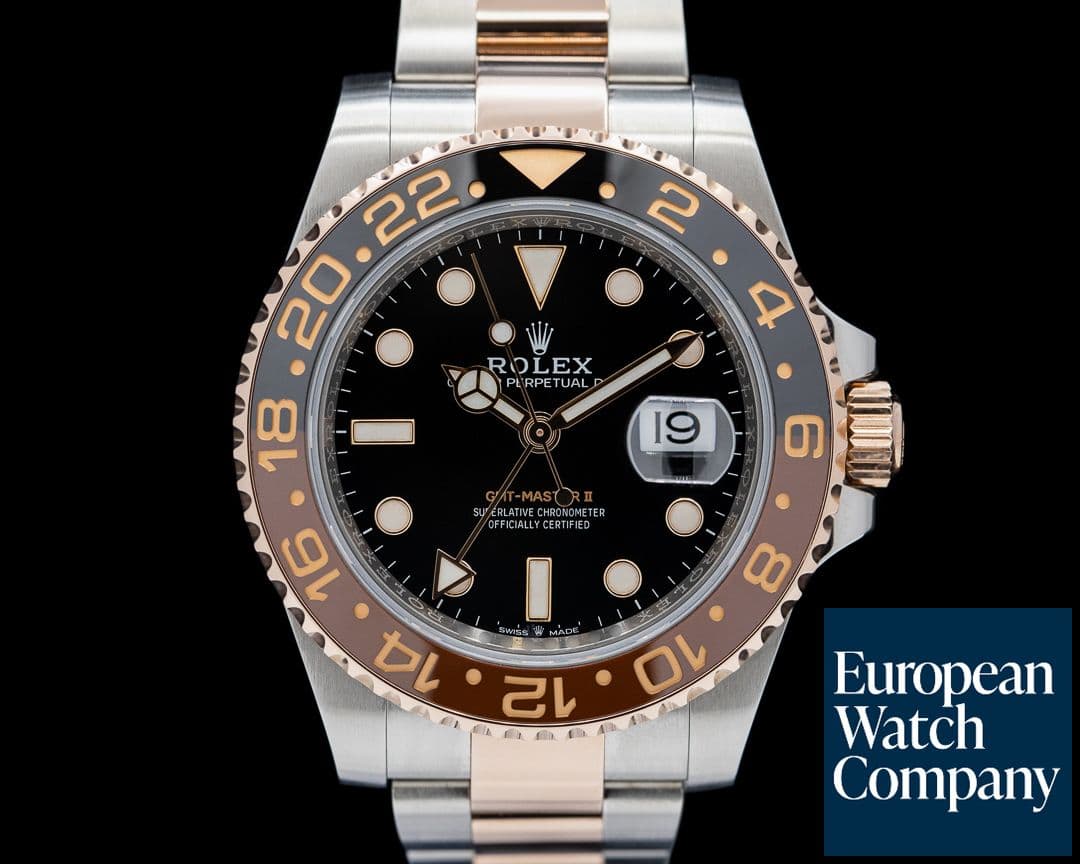 Image of Rolex GMT Master II "Root Beer" SS / 18K Everose