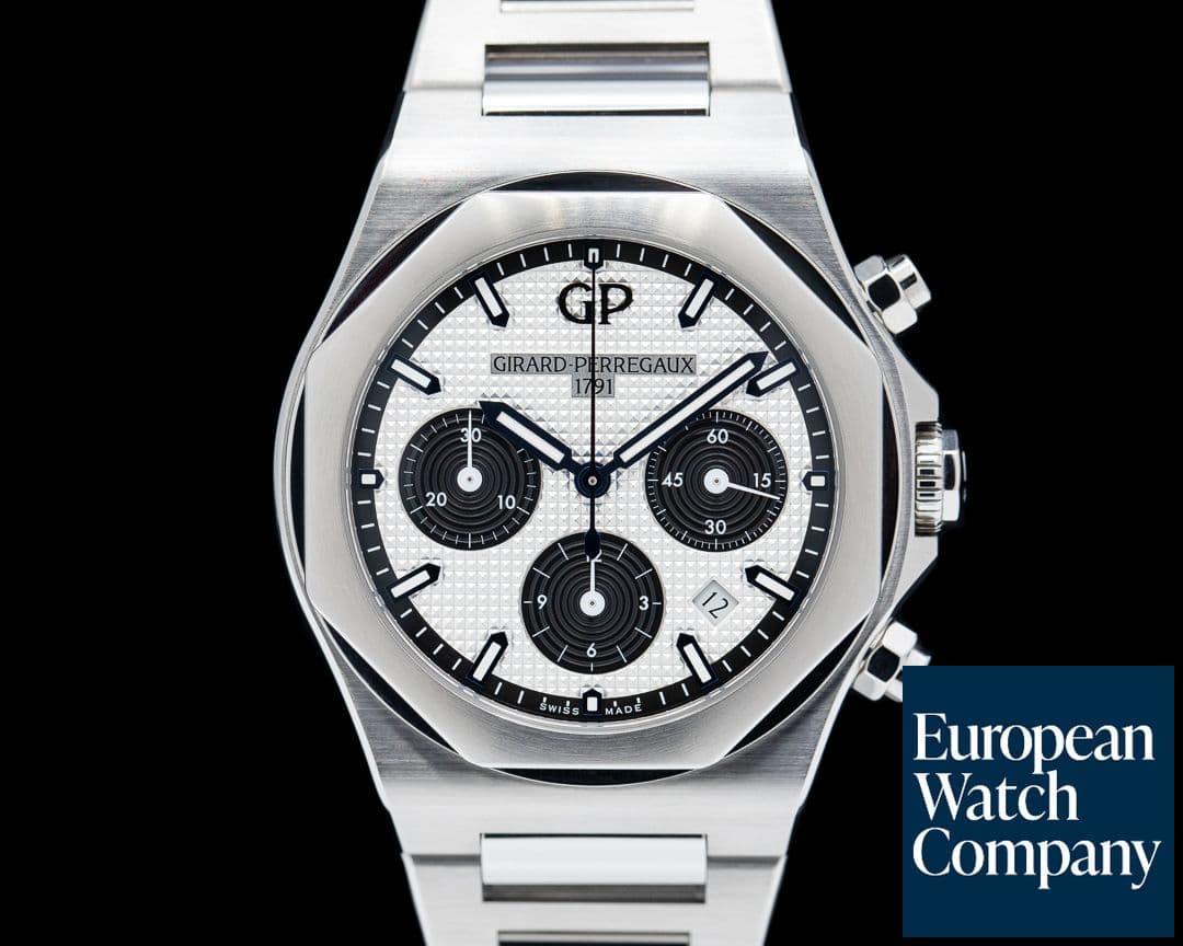 Image of Girard Perregaux Laureato Chronograph 42mm SS "Panda"