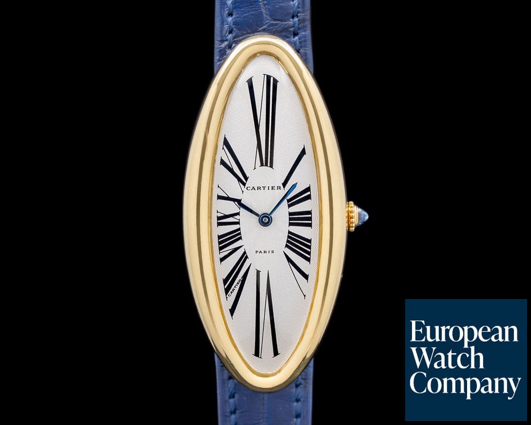 Image of Cartier Baignoire Allongee "Privee Collection" 18K Yellow Gold RARE