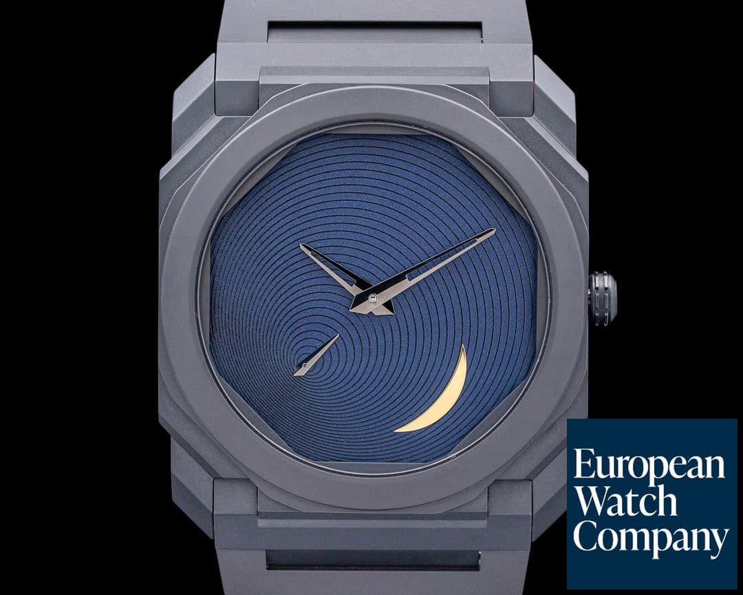 Image of Bulgari Octo Finissimo Tadao Ando Sandblasted Ceramic LIMITED