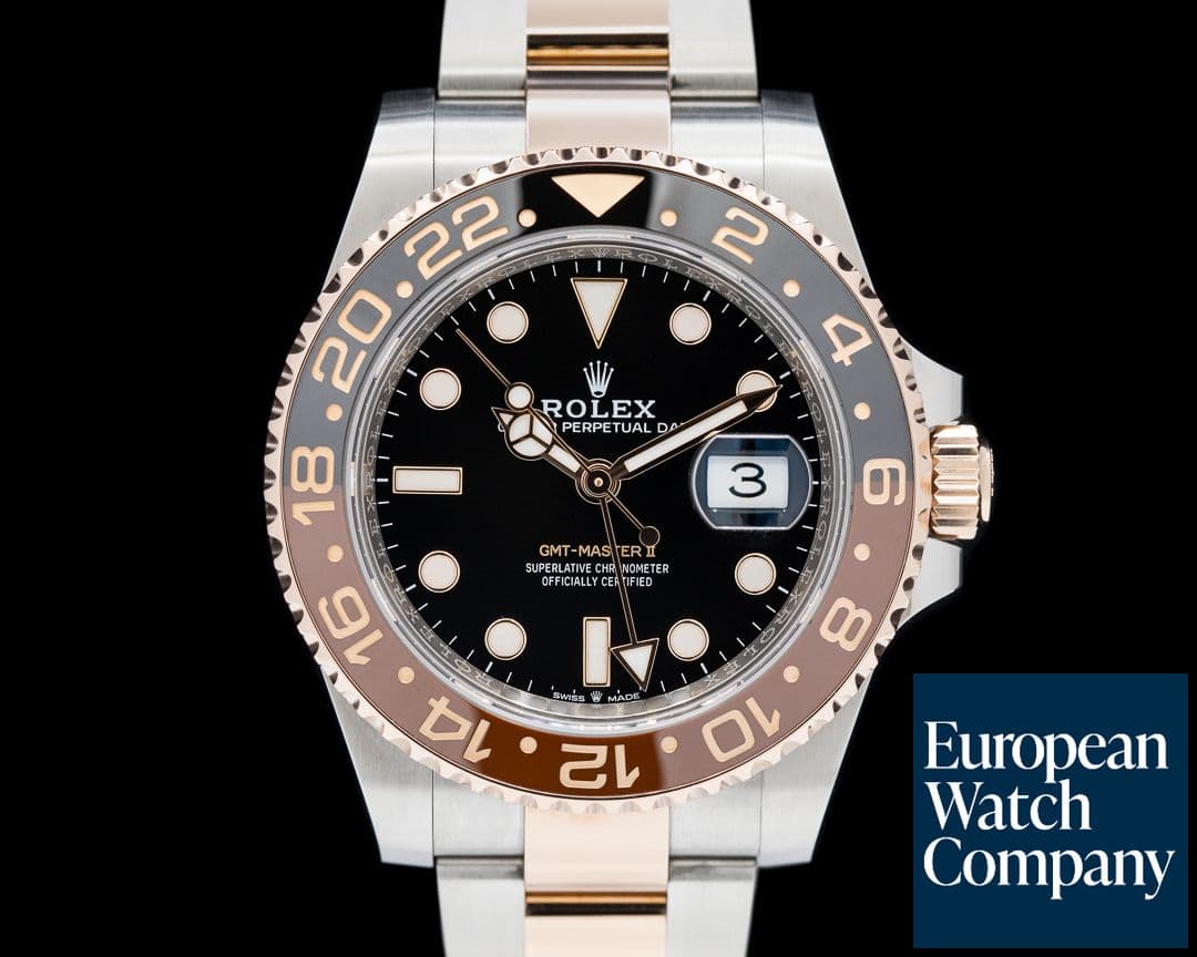 Image of Rolex GMT Master II "Root Beer" SS / 18K Everose