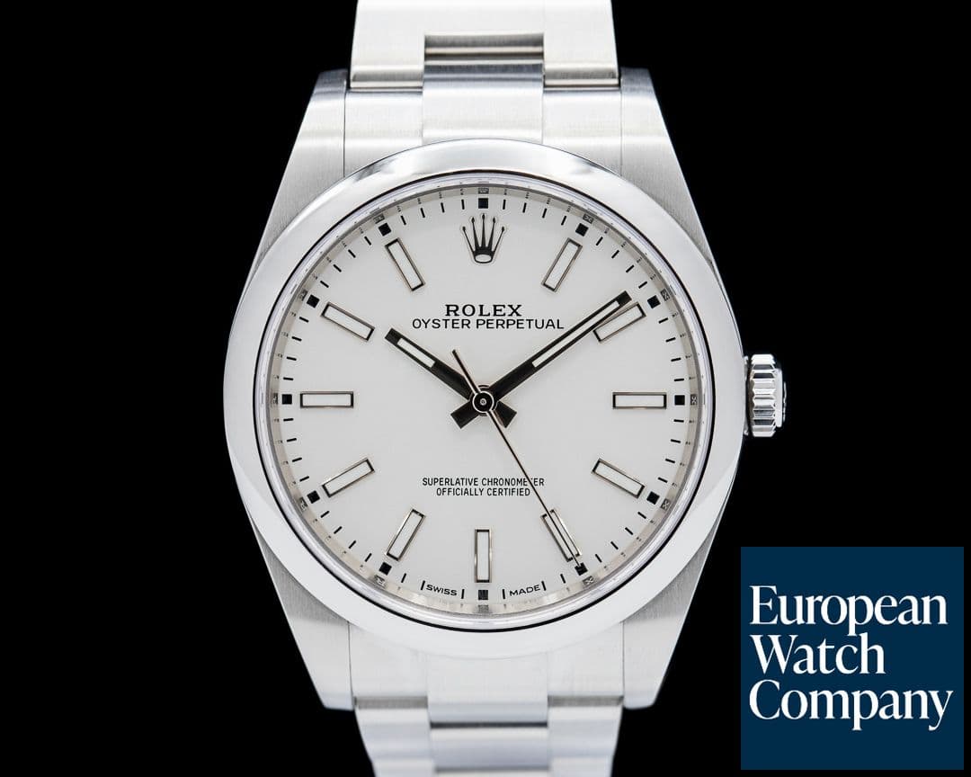Image of Rolex Oyster Perpetual 114300 SS White Stick Dial