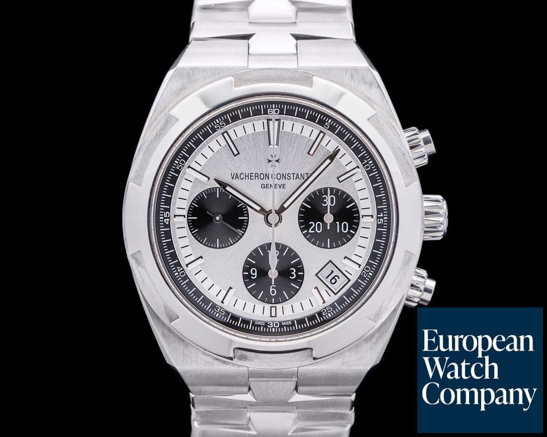 Image of Vacheron Constantin Overseas Chronograph Silver Panda Dial FULL SET