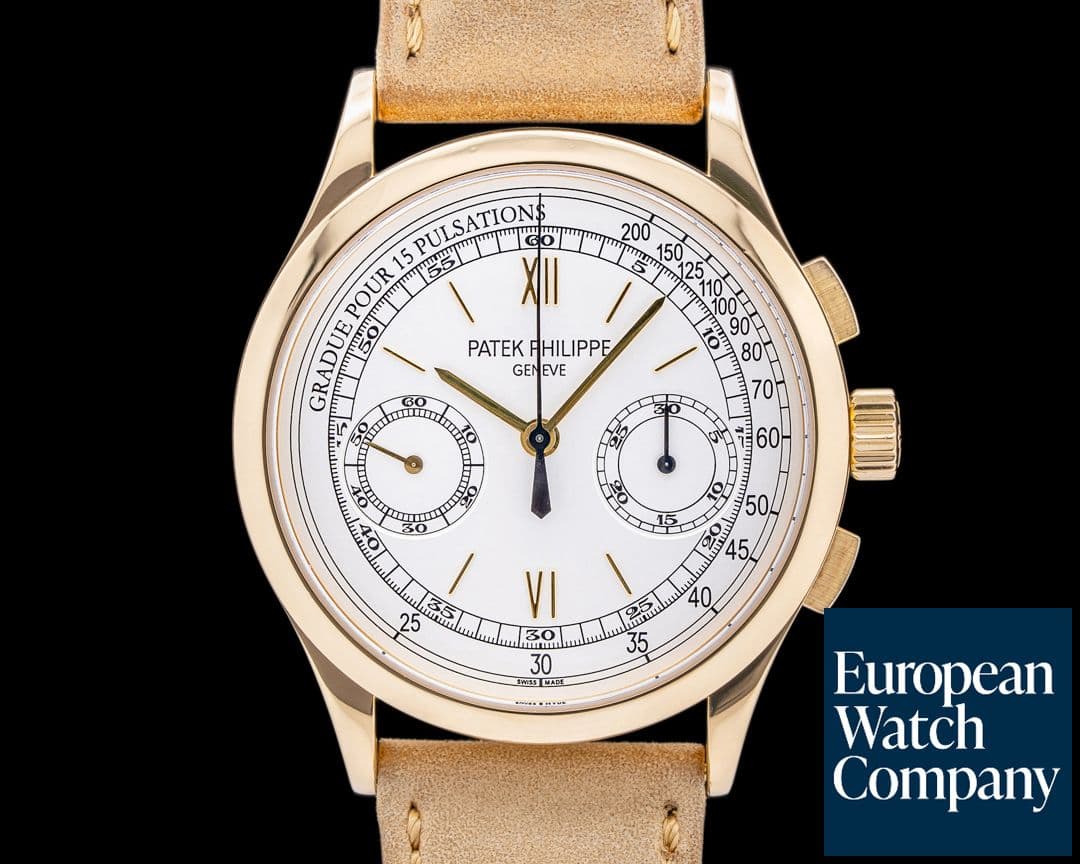 Image of Patek Philippe Chronograph 5170J 18K Yellow Gold Pulsation Dial