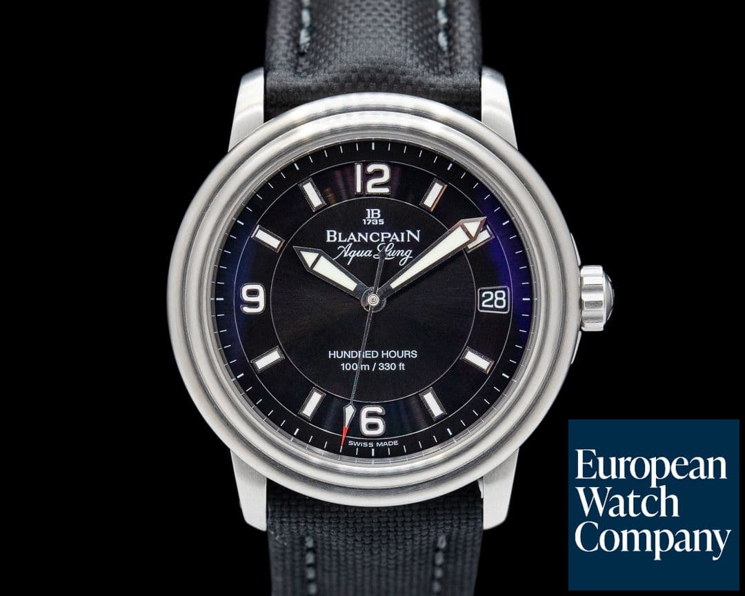 Image of Blancpain Leman Aqualung Ultra Slim Automatic SS
