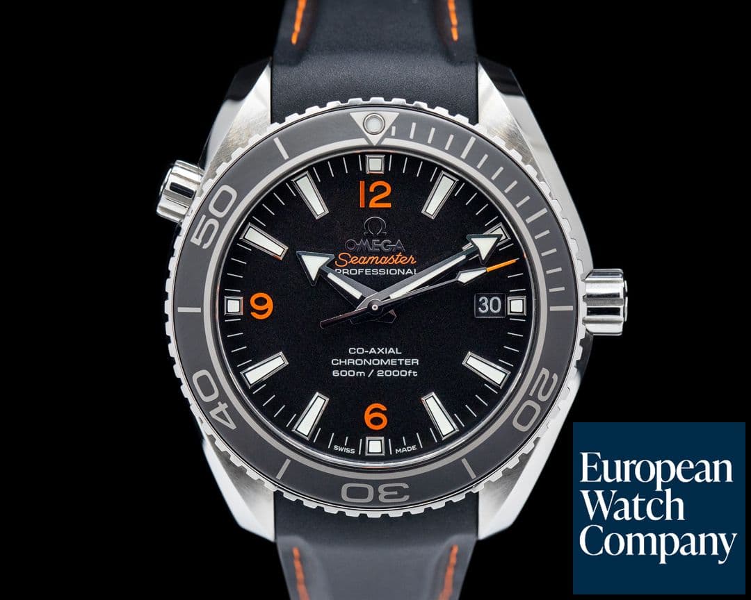 Image of Omega Seamaster Planet Ocean SS Black Dial