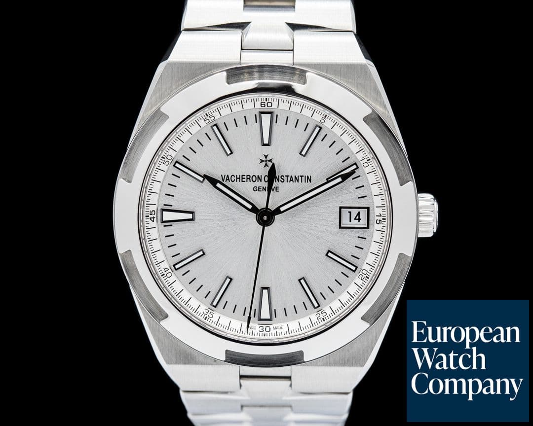 Image of Vacheron Constantin Overseas Date SS Automatic Silver Dial