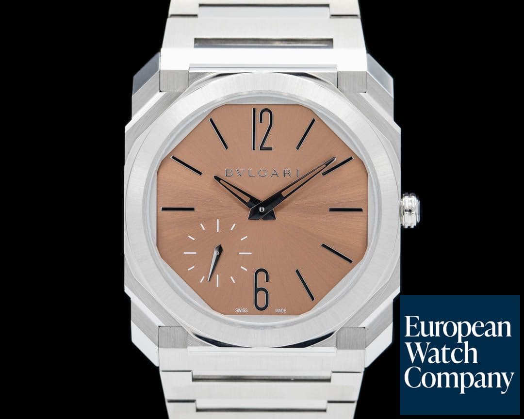 Image of Bulgari Octo Finissimo Extra Thin SS Copper Dial 2024 UNWORN