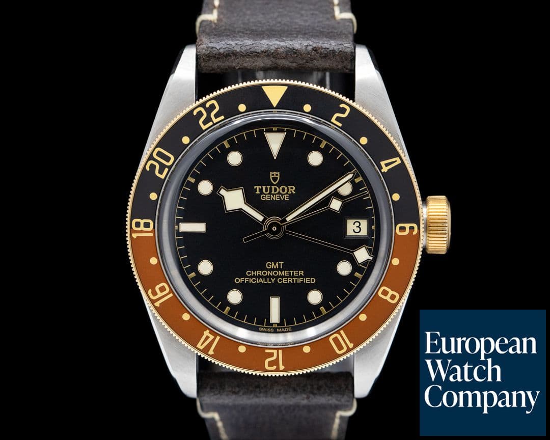 Image of Tudor Black Bay GMT "Root Beer" Steel Gold