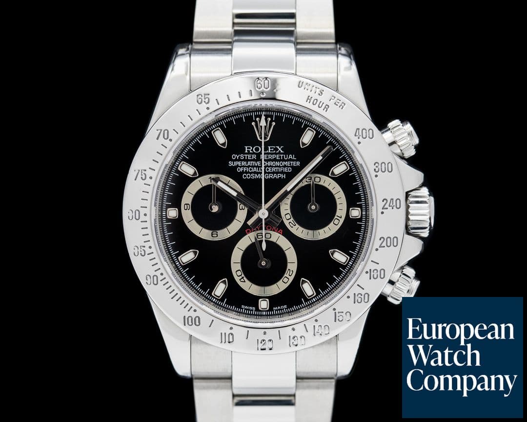 Image of Rolex Daytona 116520 Black Dial SS