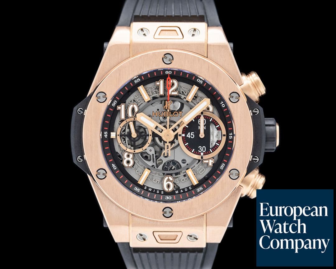 Image of Hublot Big Bang Unico Chronograph Skeleton Dial RG
