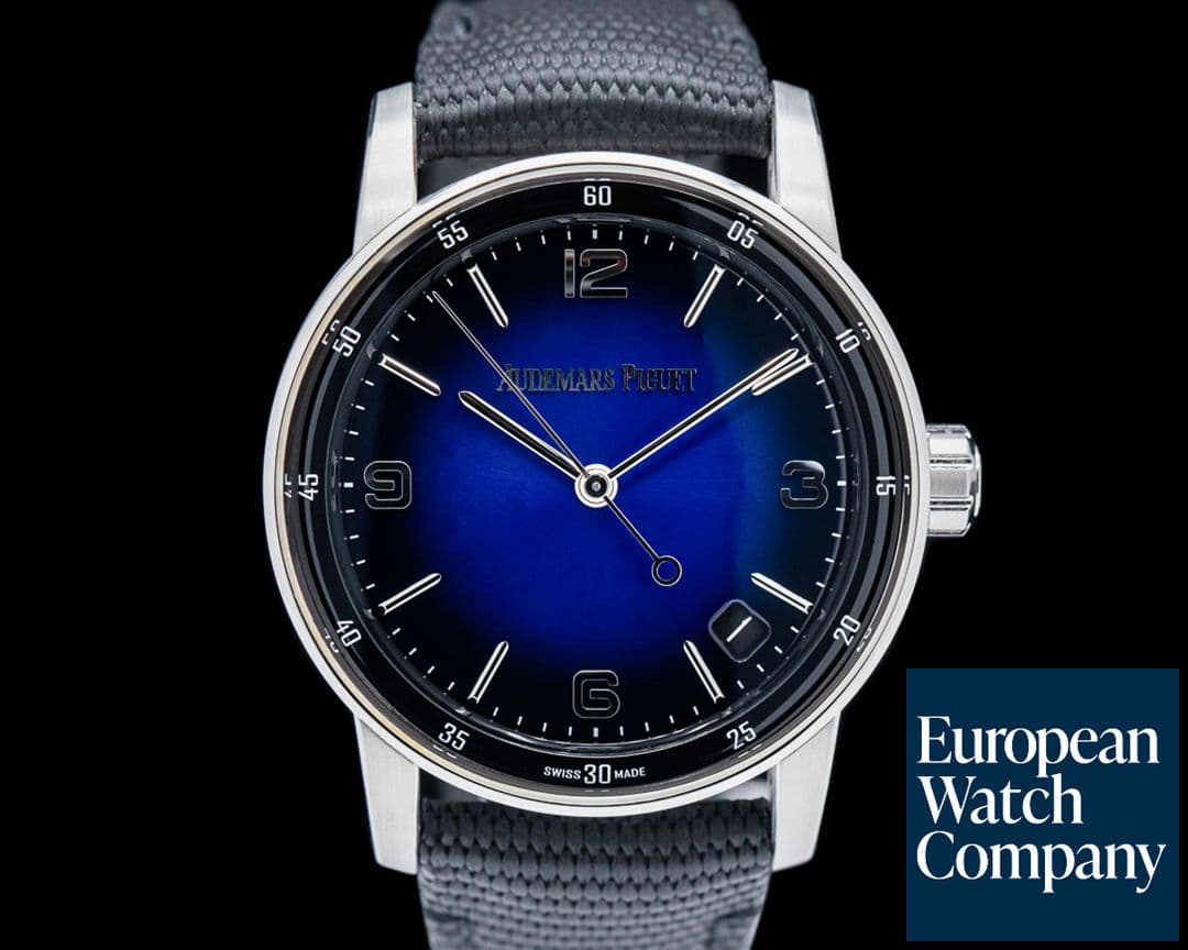 Image of Audemars Piguet Code 11:59 Automatic 18k White Gold / Blue Dial
