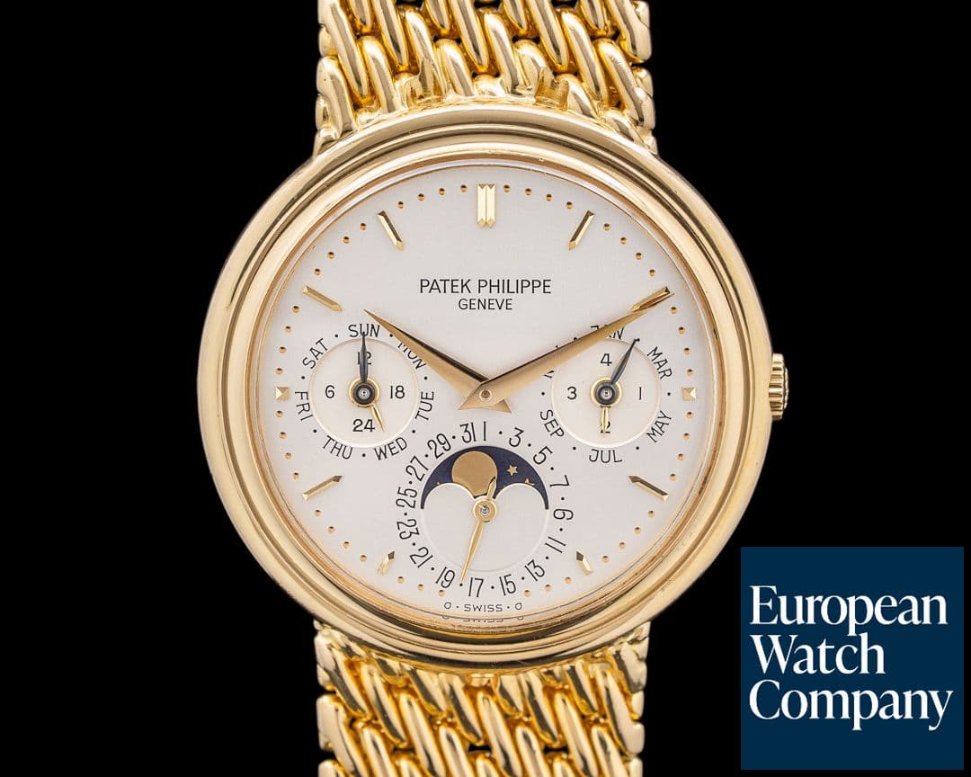 Image of Patek Philippe Perpetual Calendar 3945/1 FIRST SERIES 18K Yellow Gold