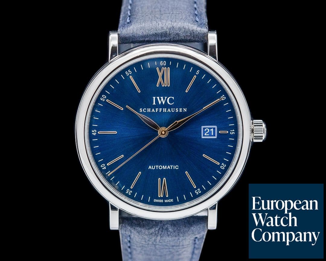 Image of IWC Portofino Automatic SS Blue Dial