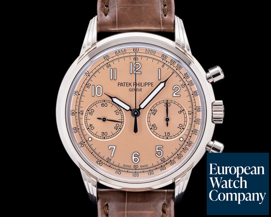 Image of Patek Philippe Chronograph 5172G Salmon 18K White Gold