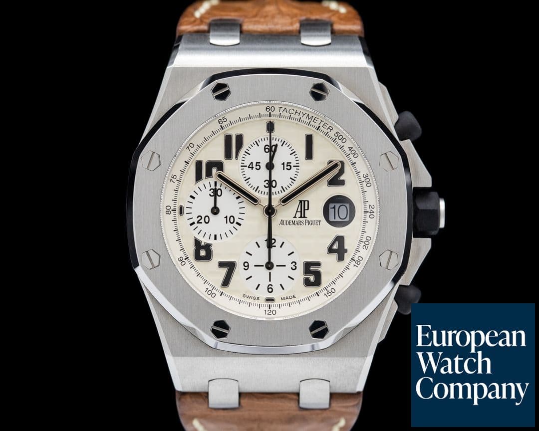 Image of Audemars Piguet Royal Oak Offshore Safari SS Cream Dial