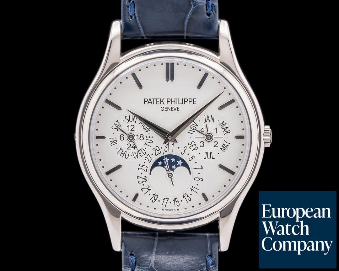 Image of Patek Philippe Perpetual Calendar 5140G 18K White Gold Silver Dial