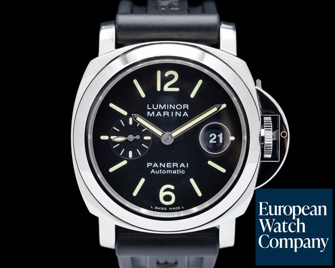 Image of Panerai Luminor Automatic SS Black Dial