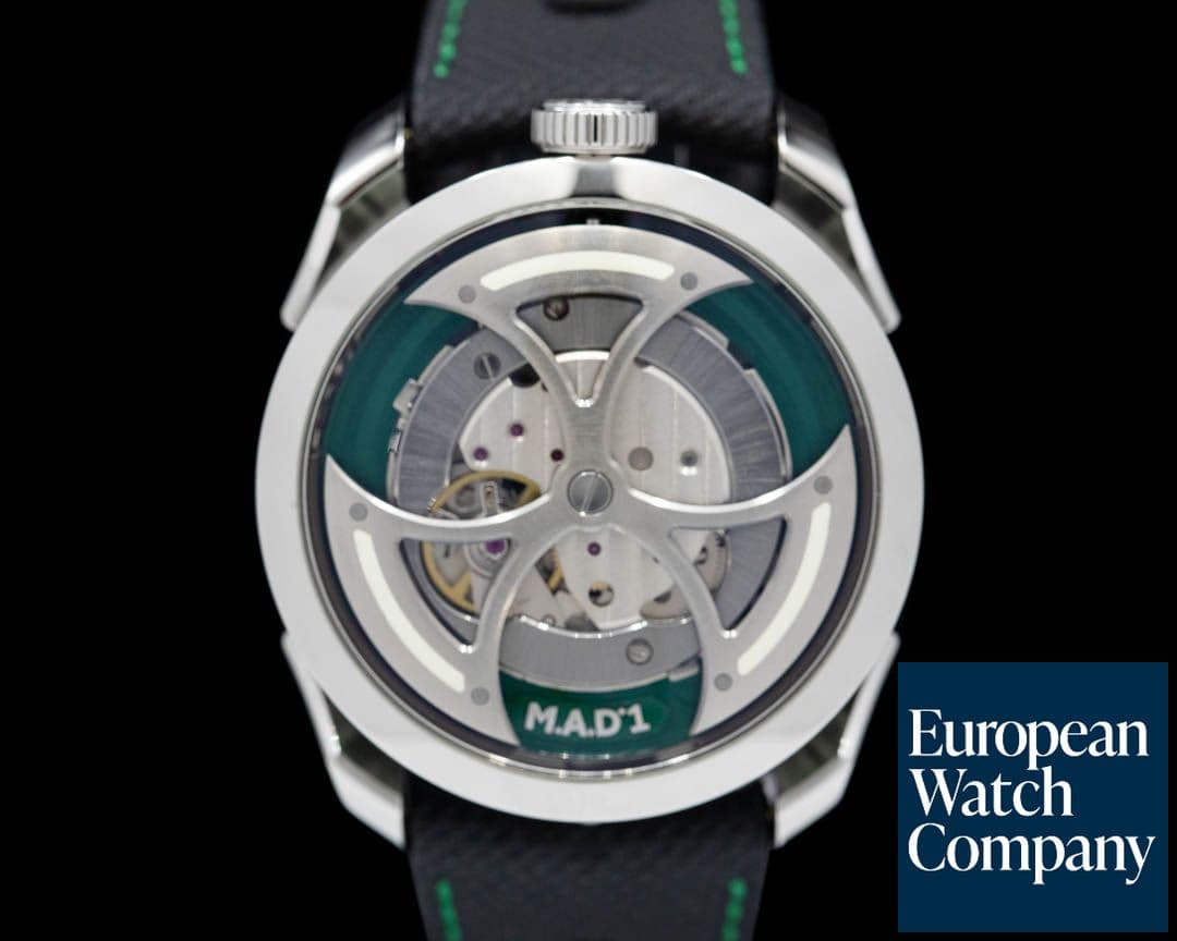 Image of MB&F M.A.D 1 Green "Lucky Clover" SS