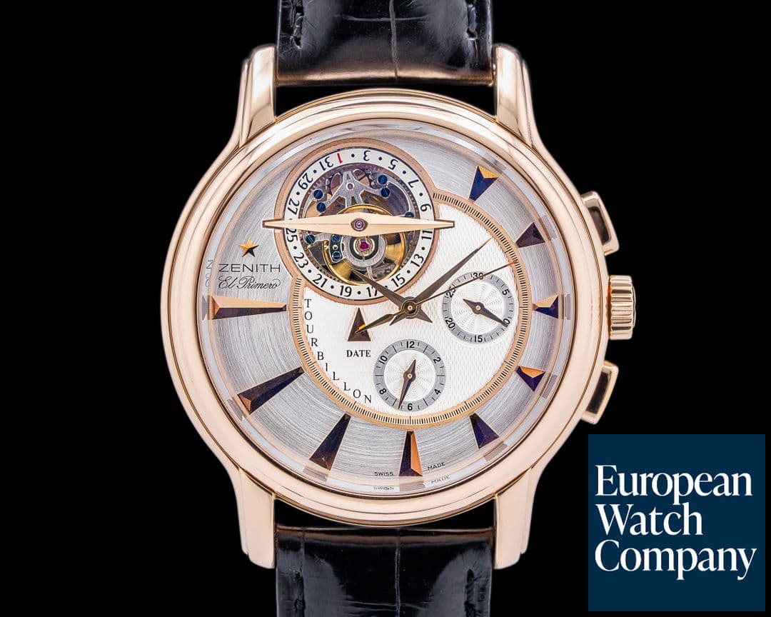 Image of Zenith Zenith Grande Chronomaster XXT El Primero Tourbillon 18K RG