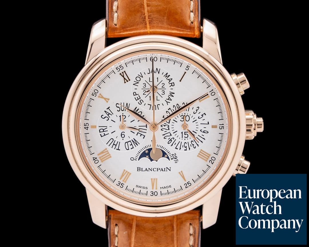 Image of Blancpain LeBrassus Perpetual Calendar Split Second Rose Gold Limited