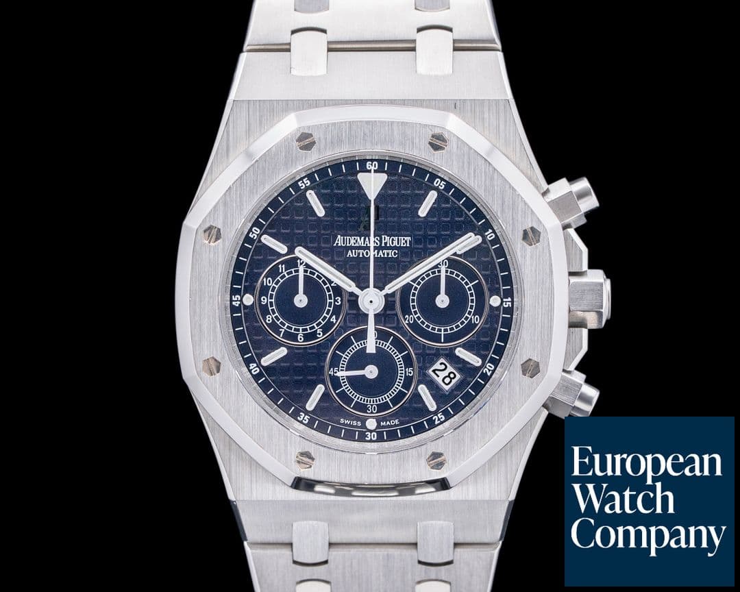 Image of Audemars Piguet Royal Oak Chronograph 25860ST Blue Dial