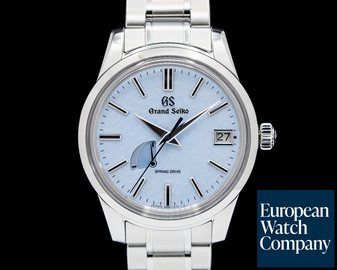 Image of Grand Seiko Spring Drive "Skyflake" SS Blue Dial 2024