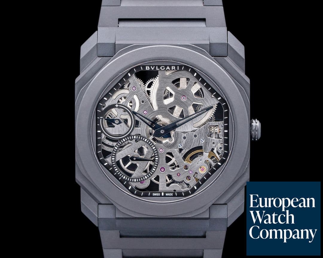 Image of Bulgari Octo Finissimo Skeleton Black Ceramic 2024