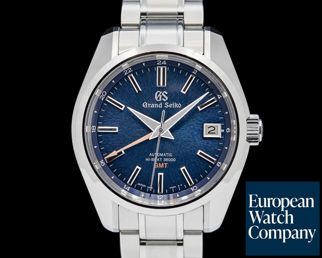 Image of Grand Seiko Heritage Hi-Beat 36000 GMT SS Blue Dial LIMITED