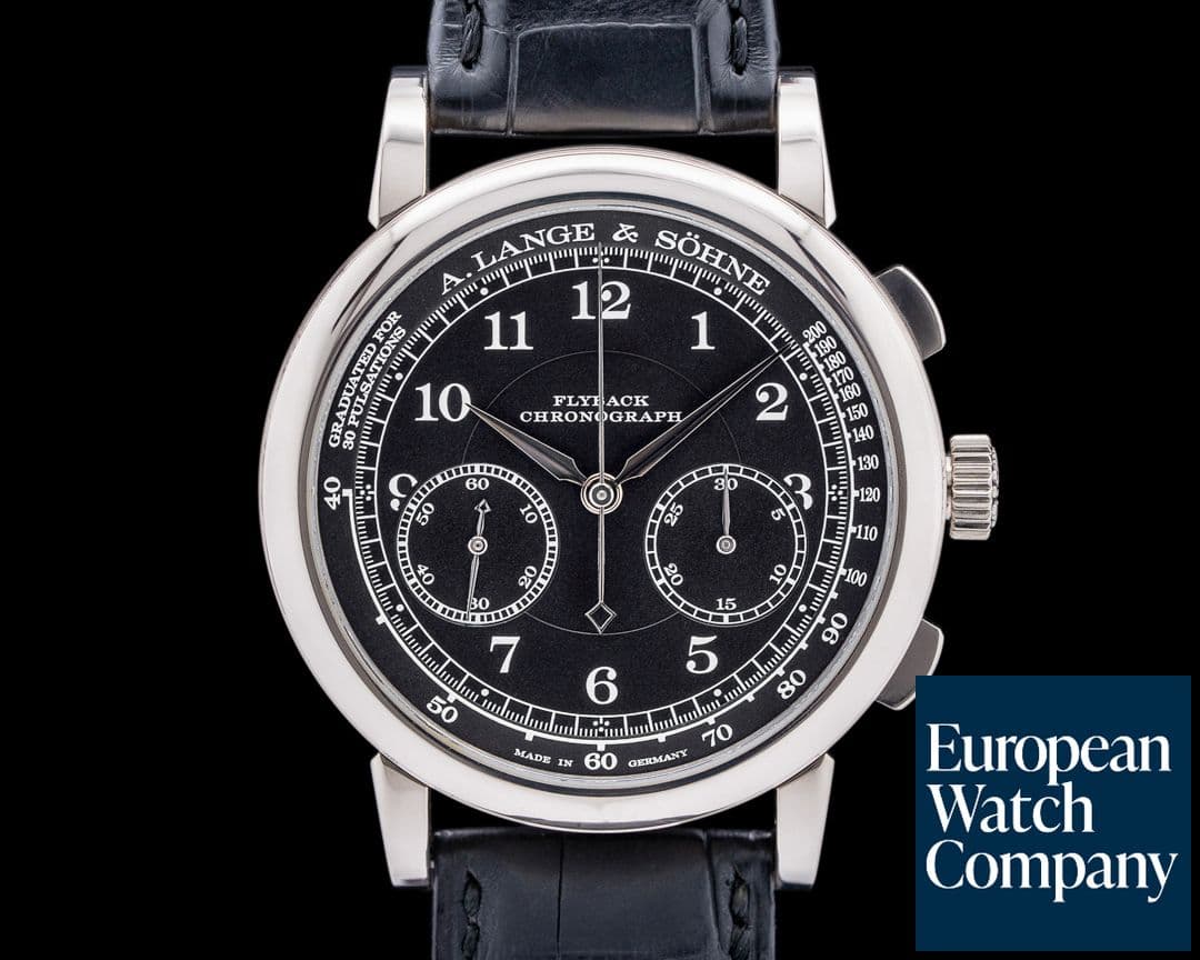 Image of A. Lange and Sohne 1815 414.028 Chronograph 18K White Gold