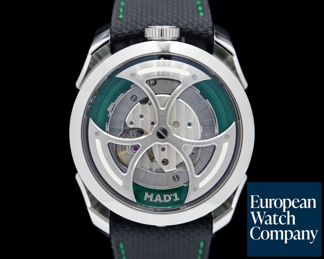 Image of MB&F M.A.D 1 Green "Lucky Clover"