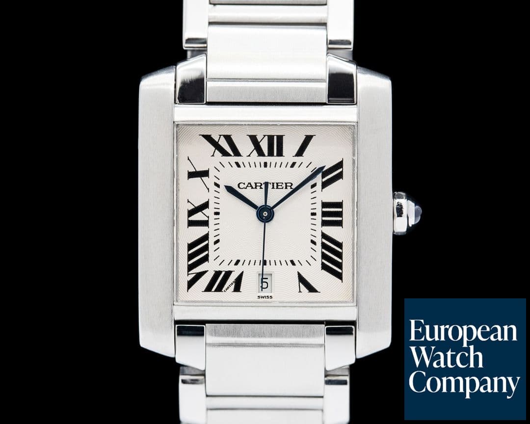 Image of Cartier Tank Francaise Automatic SS Silver Dial