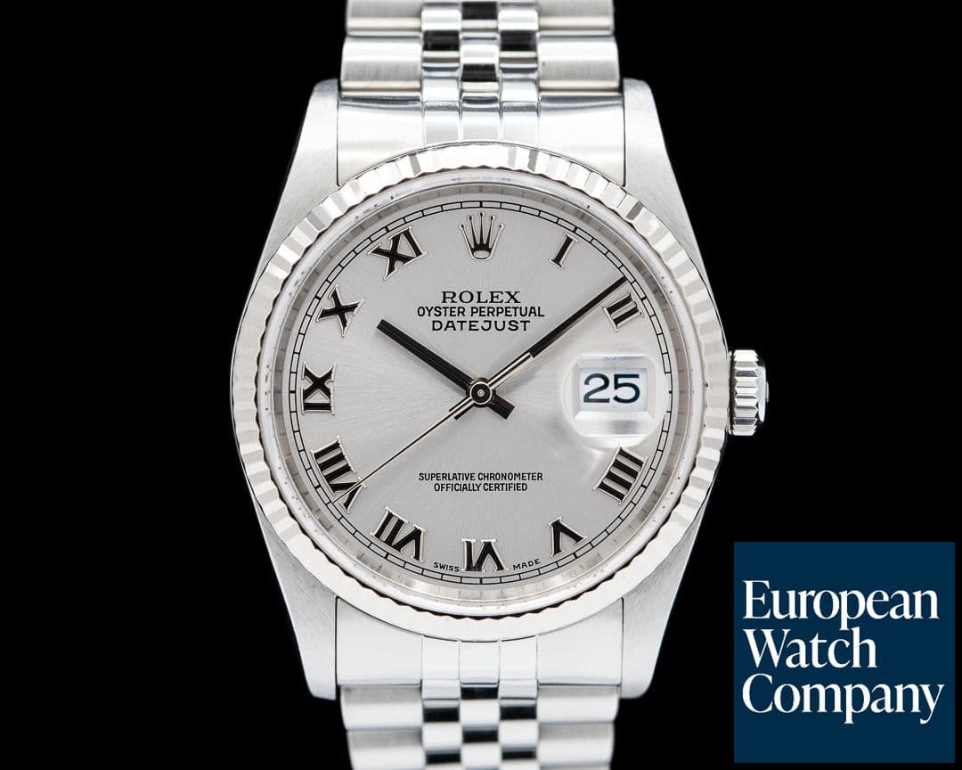 Image of Rolex Datejust SS Jubilee Silver Roman Dial