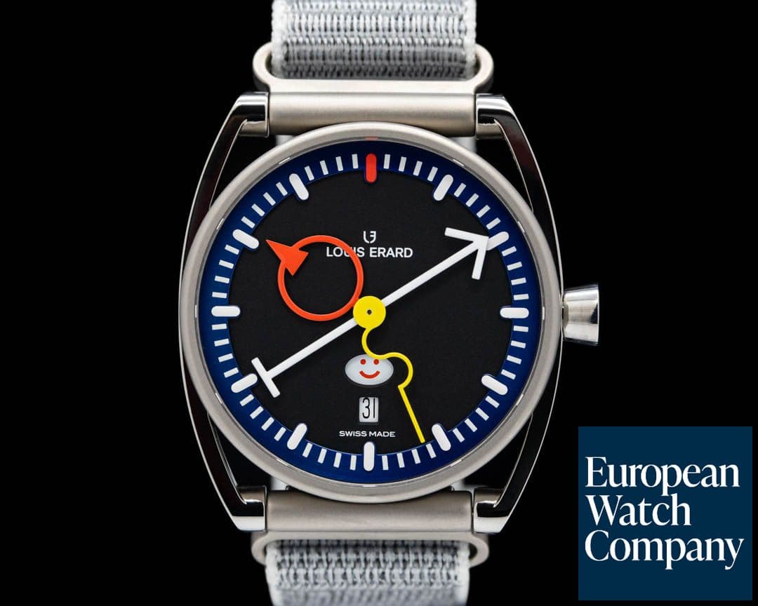 Image of Louis Erard x Alain Silberstein for Stephen Silver "Excellence La Semaine" Titanium