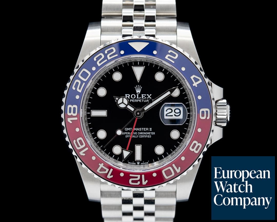 Image of Rolex GMT Master II Ceramic 126710 "Pepsi" SS Jubilee 2024