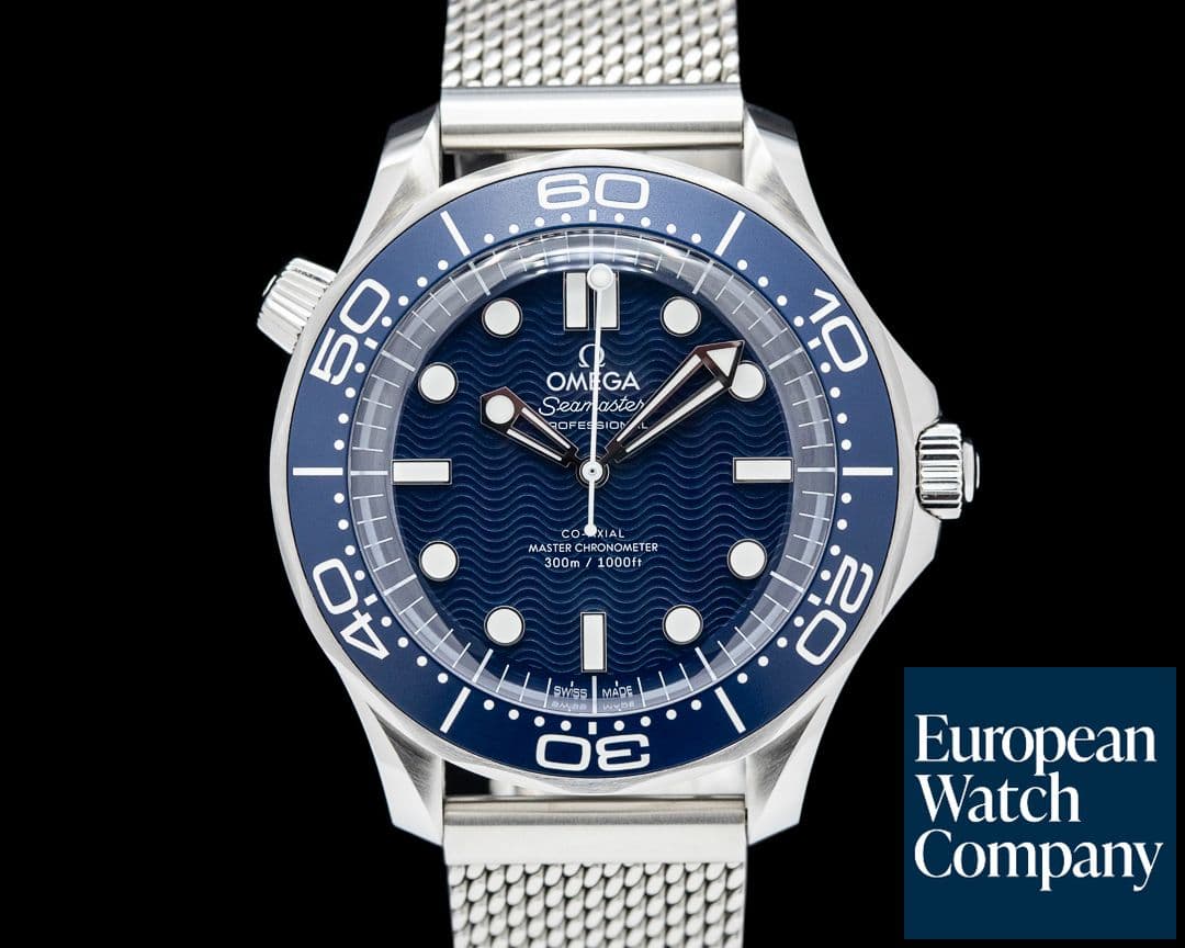 Image of Omega Seamaster 300M Master Co-Axial James Bond 60th Anniversary