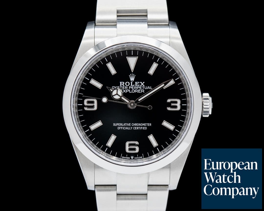 Image of Rolex Explorer I 124270 36MM Black Dial