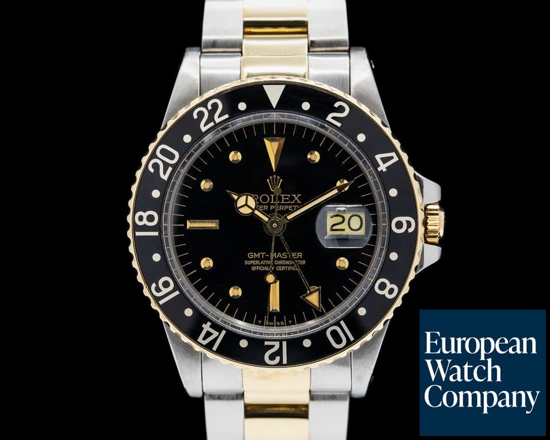 Image of Rolex GMT Master 1675 Black Nipple Dial c. 1979
