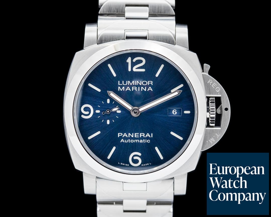 Image of Panerai Luminor Marina "Specchio Blu" Automatic SS