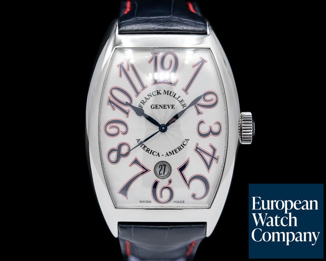 Image of Franck Muller Casablanca Cintree Curvex "America-America" LIMITED