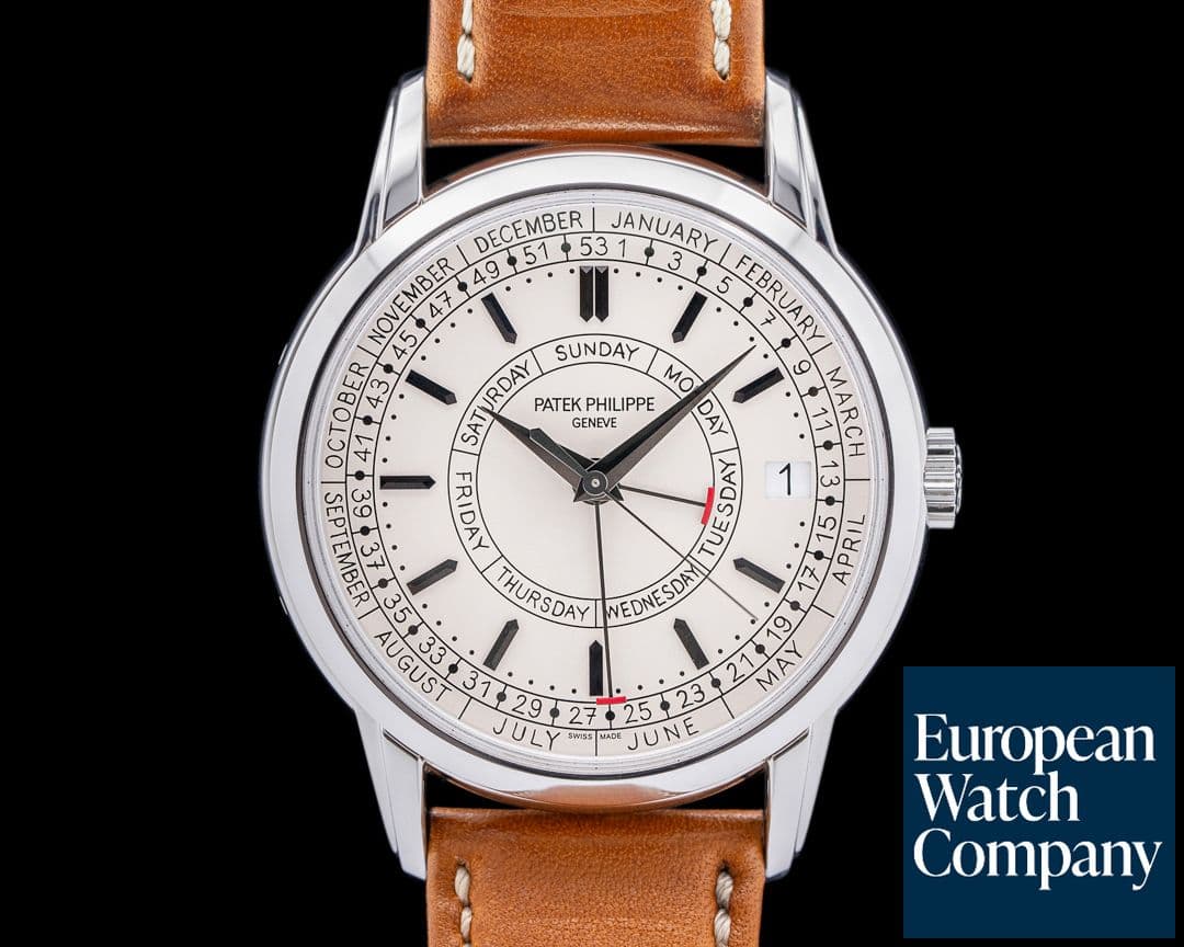 Image of Patek Philippe Calatrava 5212A Weekly Calendar SS Silver Dial