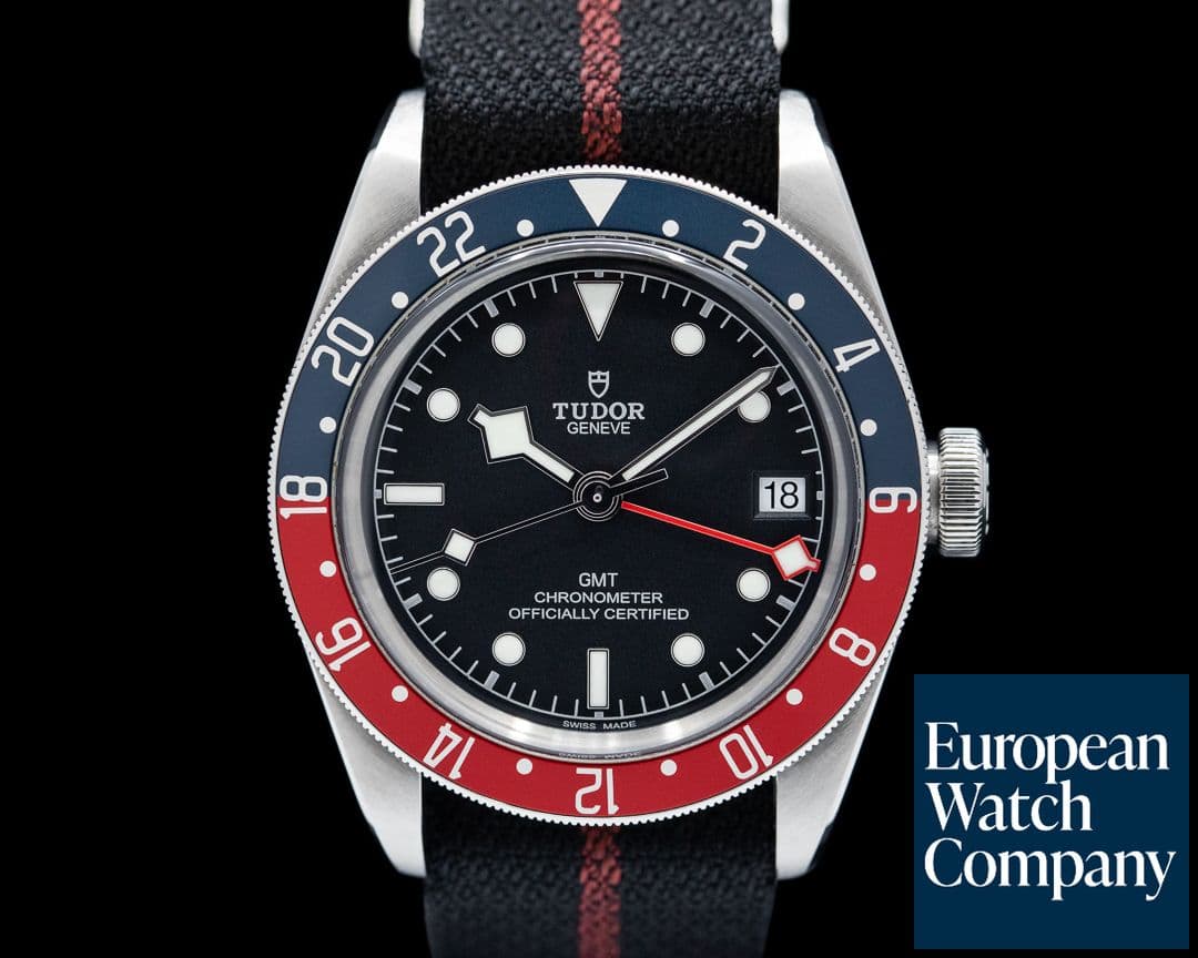 Image of Tudor Heritage Black Bay GMT SS Black Dial