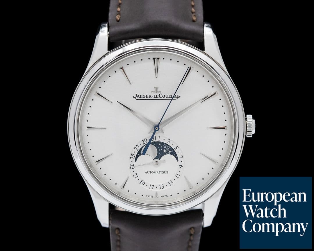 Image of Jaeger LeCoultre Master Ultra Thin Moon SS Silver Dial