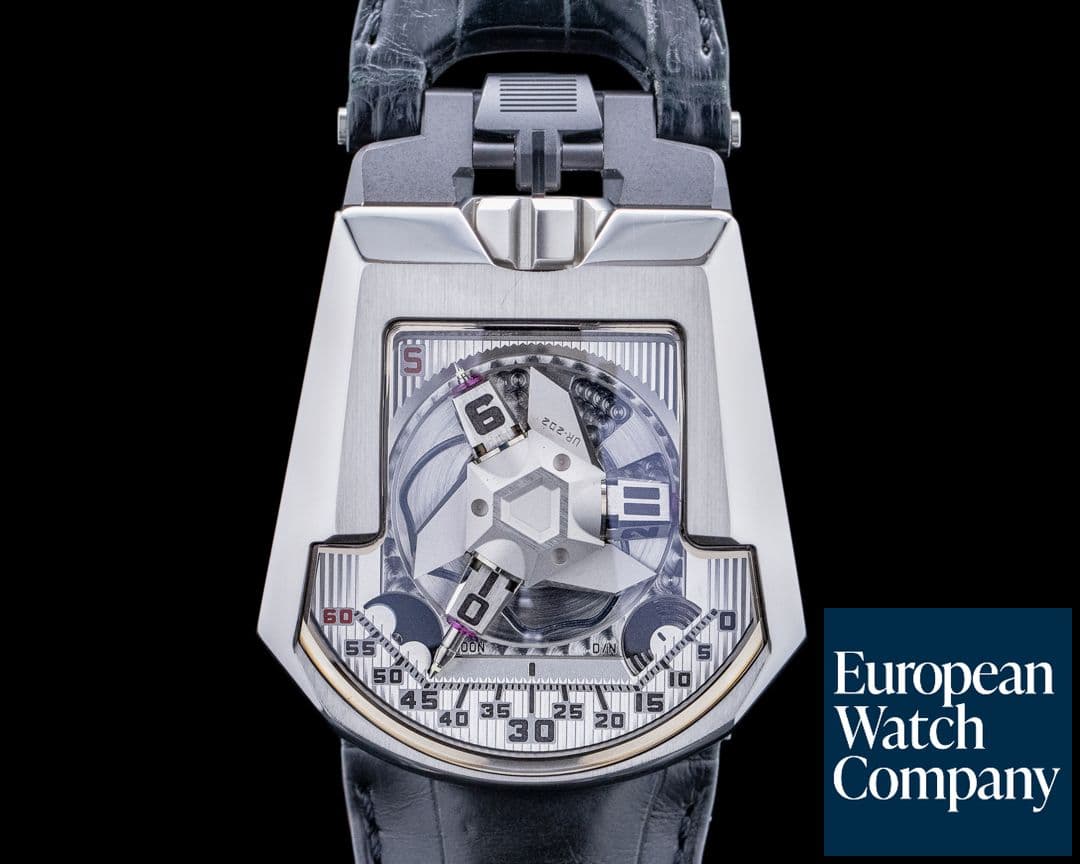 Image of URWERK Hammerhead UR-202S Silver Dial LIMITED