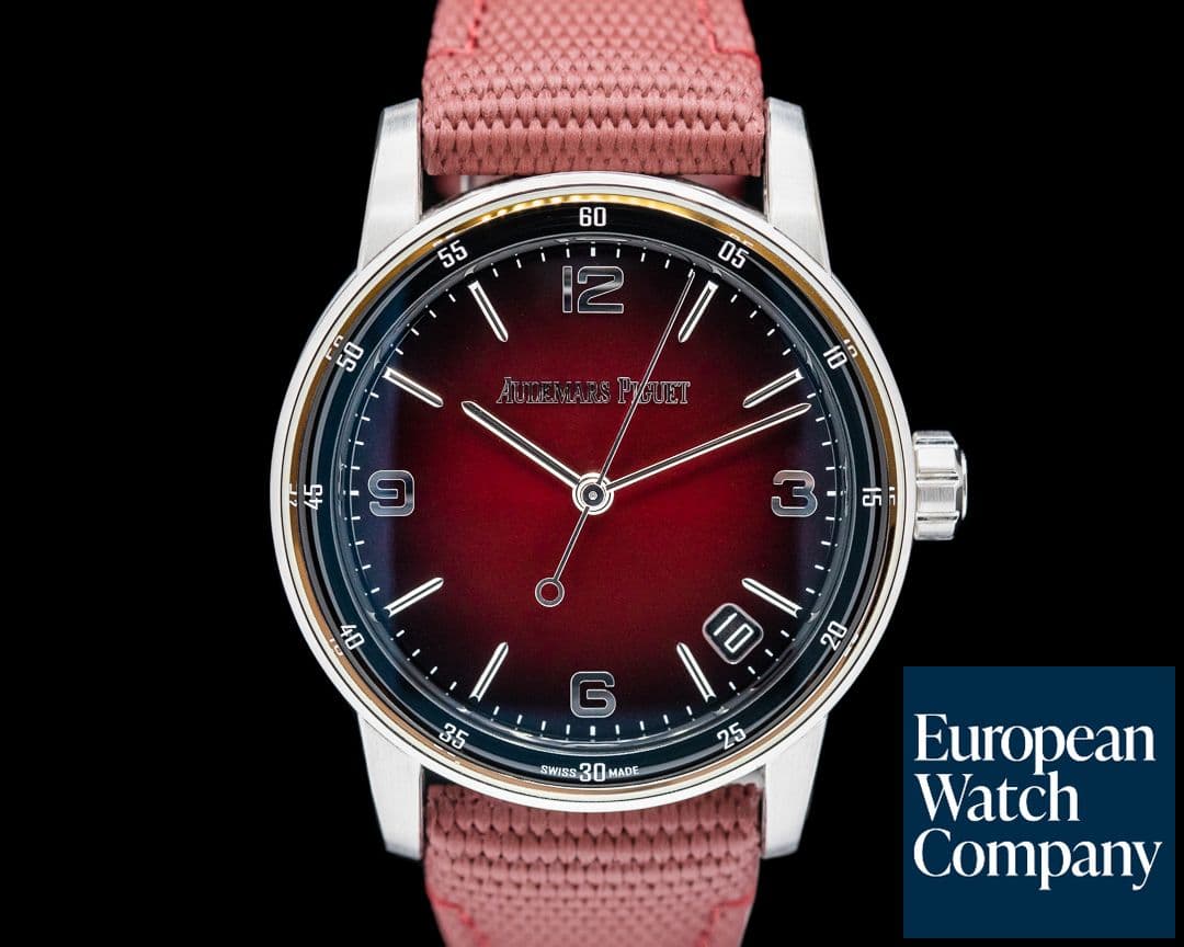 Image of Audemars Piguet Code 11.59 Automatic 18K White Gold Burgundy Dial