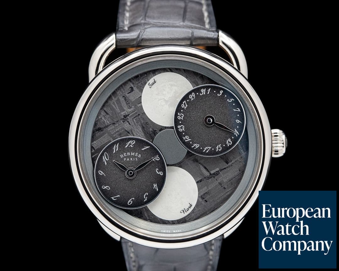 Image of hermes Arceau L’Heure De La Lune 18K White Gold