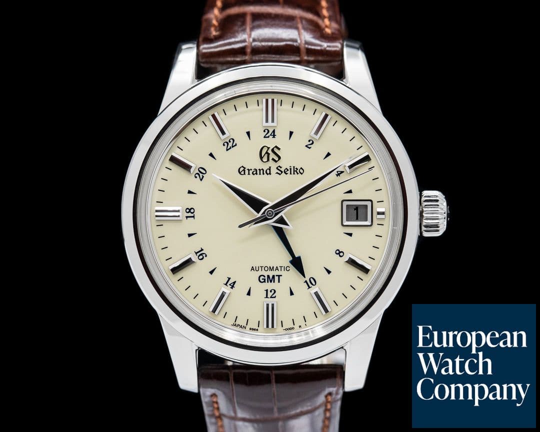 Image of Grand Seiko Automatic Hi Beat 36000 GMT SS Cream Dial