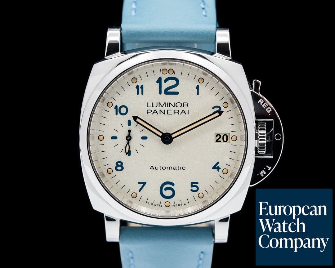 Image of Panerai Luminor Due 38MM SS Silver Dial