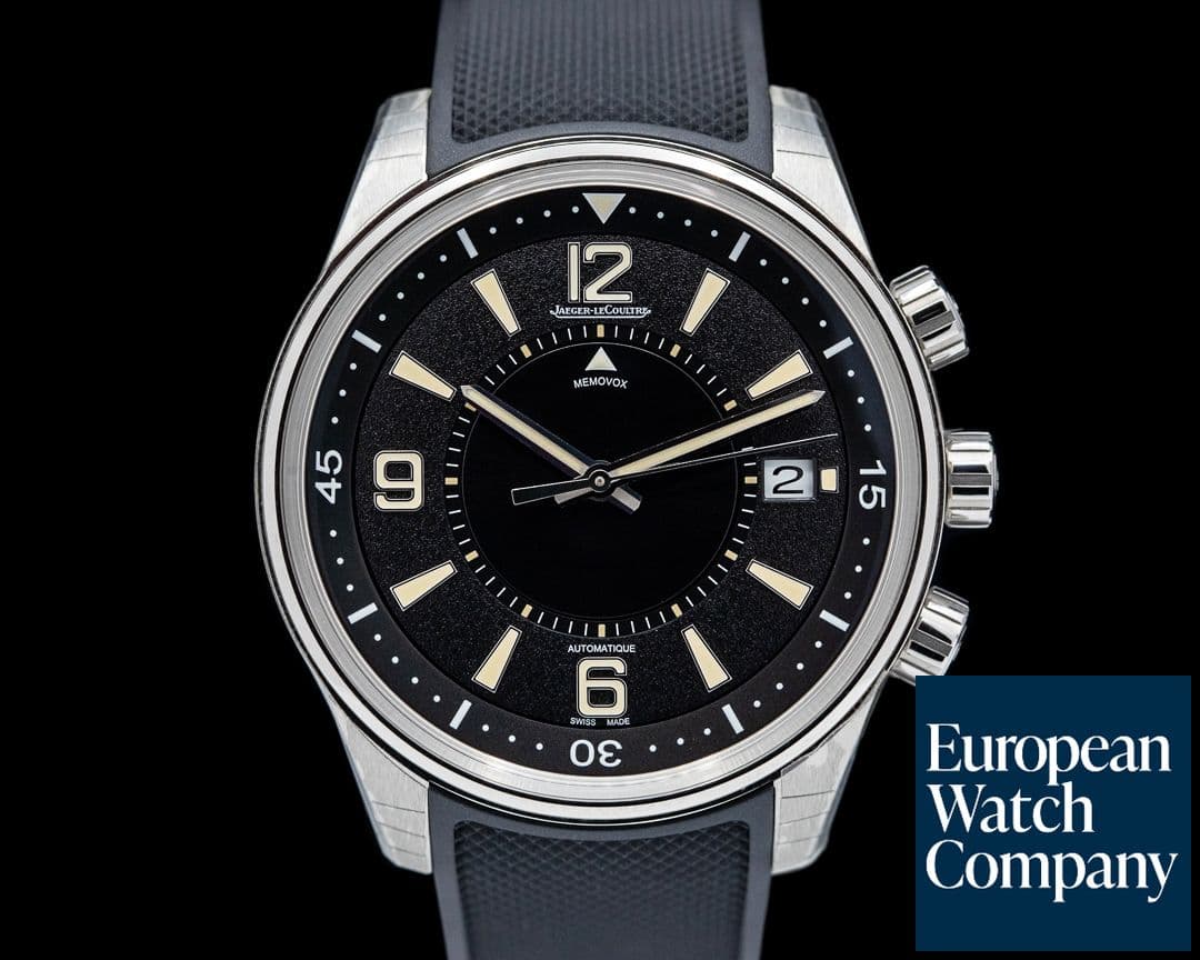 Image of Jaeger LeCoultre Polaris 50th Anniversary SS Black Dial LIMITED UNWORN